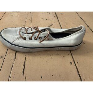 Sperry womens shoes size 8 M white low tops